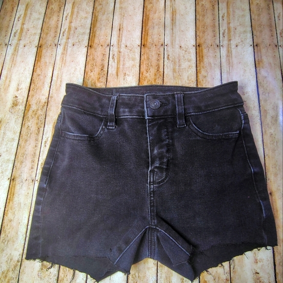 American Eagle Outfitters Pants - American Eagle Outfitters Black Jean Shorts